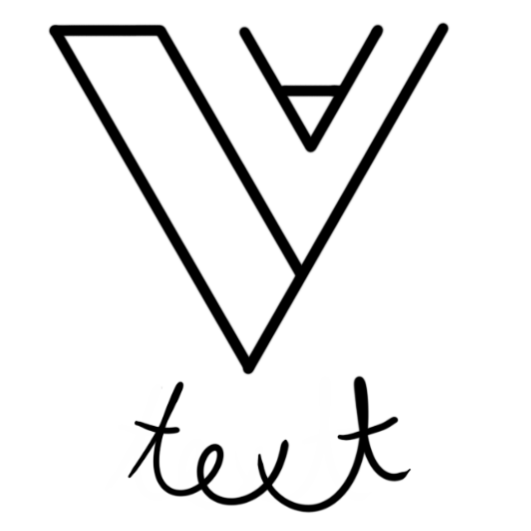 Logo V-Symbol und Text
